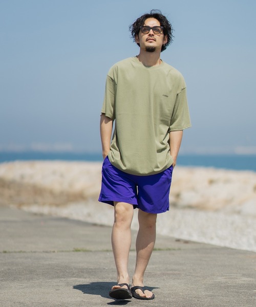 En serio TOKYO（エンソリオトーキョー）の「【GERRY】別注MTボックスロゴ半袖Tシャツ 42-9142G-BJ（Tシャツ/カットソー・メンズ・ダークブルー/ホワイト/オートミール/ブラック/カーキ・MEDIUM/X-LARGE/SMALL/LARGE）」の20枚目の写真