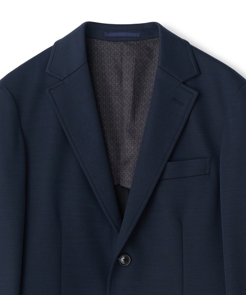 MEN'S BIGI(メンズビギ)の「《別注》COLE HAAN ウールブレンドシャイニーポンチセットアップジャケット(テーラードジャケット・メンズ・ブラウン/ネイビー/チャコールグレー・04/01/03/02)」の12枚目の写真