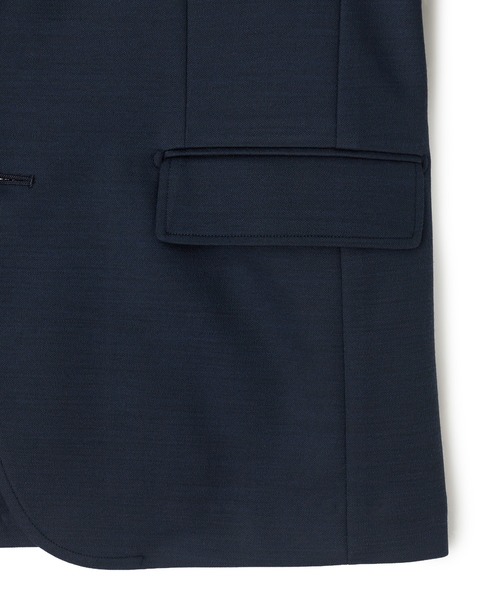MEN'S BIGI(メンズビギ)の「《別注》COLE HAAN ウールブレンドシャイニーポンチセットアップジャケット(テーラードジャケット・メンズ・ブラウン/ネイビー/チャコールグレー・04/01/03/02)」の15枚目の写真