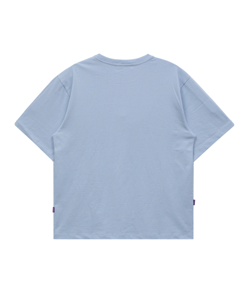 HOODHOOD(フッドフッド)の「プラネットレタリング半袖Tシャツスカイブルー(Tシャツ/カットソー・レディース・その他・0/1/2)」の7枚目の写真