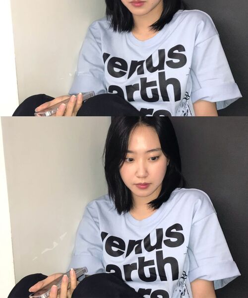 HOODHOOD(フッドフッド)の「プラネットレタリング半袖Tシャツスカイブルー(Tシャツ/カットソー・レディース・その他・0/1/2)」の15枚目の写真