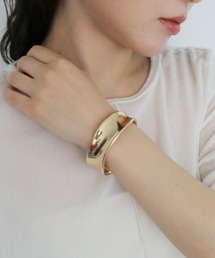 cheriella | 【cheriella】メタルワイドバングル METAL WIDE BANGLE(ブレスレット)