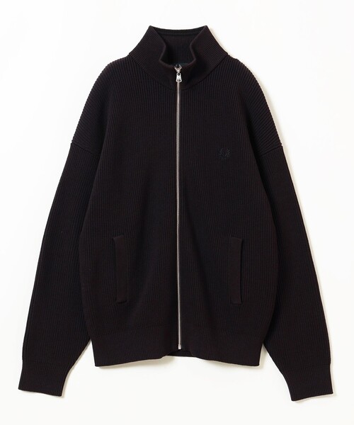 FRED PERRY(フレッドペリー)の「【別注】FRED PERRY / Drivers Knit 26FW(ニット/セーター・メンズ・ブラック/ブラウン・SMALL/MEDIUM/LARGE/X-LARGE)」の2枚目の写真