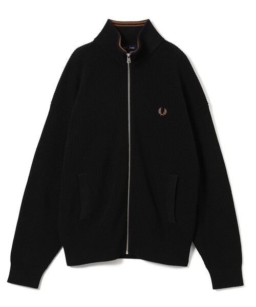 FRED PERRY(フレッドペリー)の「【別注】FRED PERRY / Drivers Knit 26FW(ニット/セーター・メンズ・ブラック/ブラウン・SMALL/MEDIUM/LARGE/X-LARGE)」の3枚目の写真
