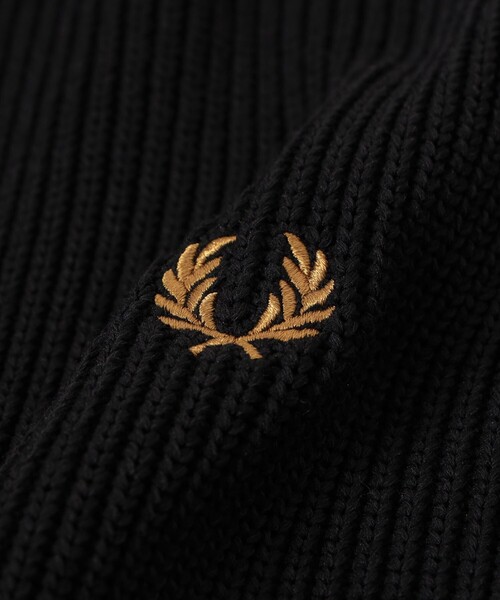FRED PERRY(フレッドペリー)の「【別注】FRED PERRY / Drivers Knit 26FW(ニット/セーター・メンズ・ブラック/ブラウン・SMALL/MEDIUM/LARGE/X-LARGE)」の7枚目の写真