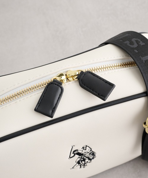 U.S. POLO ASSN.(ユーエスポロアッスン)の「【U.S. POLO ASSN.】クロスボディショルダーバッグ USPA-2617(ショルダーバッグ・レディース・ベージュ/グレー/ブラック/ホワイト×ブラック・FREE)」の18枚目の写真