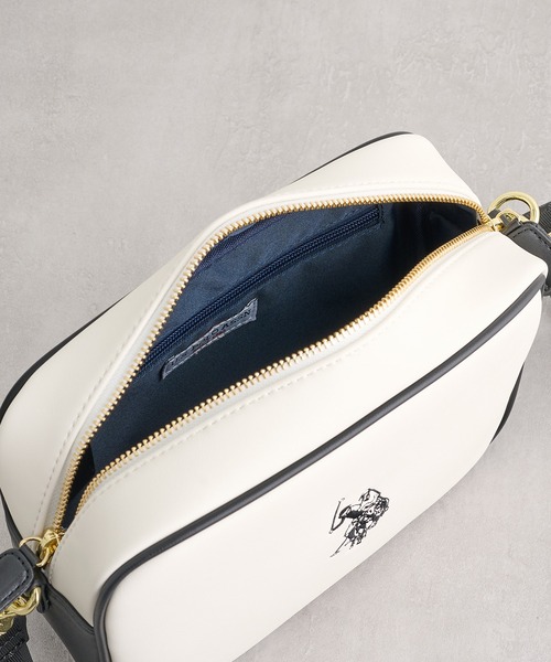 U.S. POLO ASSN.(ユーエスポロアッスン)の「【U.S. POLO ASSN.】クロスボディショルダーバッグ USPA-2617(ショルダーバッグ・レディース・ベージュ/グレー/ブラック/ホワイト×ブラック・FREE)」の21枚目の写真