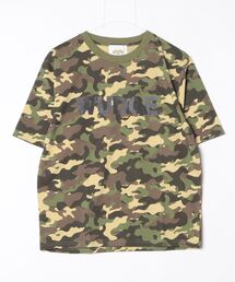 WB camo print ss tee