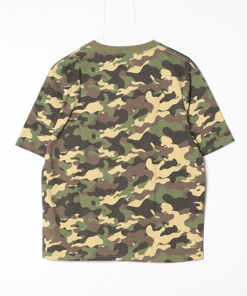 WudgeBoy（ワッジボーイ）の「WB camo print ss tee（Tシャツ/カットソー・メンズ・ブラック/グリーン系・LARGE/MEDIUM/SMALL）」の3枚目の写真