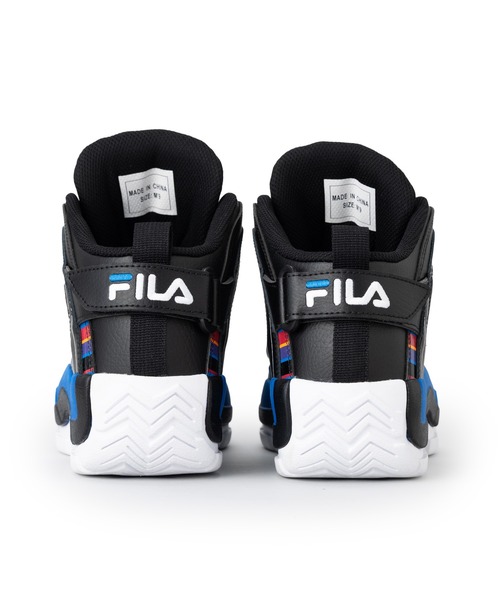 FILA（フィラ）の「Grant Hill 2 History / グラントヒル２ヒストリー（スニーカー・レディース・ブラック×ブルー・23.0cm/23.5cm/24.0cm/24.5cm/25.0cm/25.5cm/26.0cm/26.5cm/27.0cm/27.5cm/28.0cm/29.0cm）」の3枚目の写真