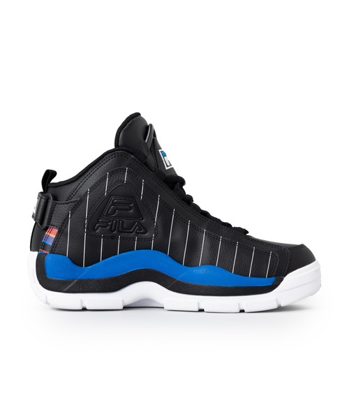 FILA（フィラ）の「Grant Hill 2 History / グラントヒル２ヒストリー（スニーカー・レディース・ブラック×ブルー・23.0cm/23.5cm/24.0cm/24.5cm/25.0cm/25.5cm/26.0cm/26.5cm/27.0cm/27.5cm/28.0cm/29.0cm）」の5枚目の写真