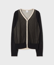 Paul Smith（ポールスミス）の「ウィメンズ シアーレイヤード 長袖カーディガン / 265150 909N（カーディガン/ボレロ）」