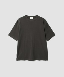 ESTNATION / スビンコットン 製品染めフライスTシャツ