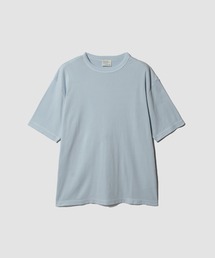 ESTNATION / スビンコットン 製品染めフライスTシャツ