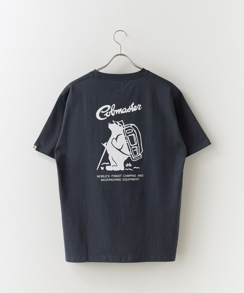 COBMASTER（コブマスター）の「COBMASTER/コブマスター COB BACK LOGO TEE 7251 クルーネックTシャツ（Tシャツ/カットソー・メンズ・チャコール・M/XL/L）」の8枚目の写真