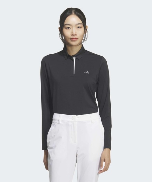 Adidas Golf — длинная рубашка‑поло Altimeter 365 с длинными рукавами