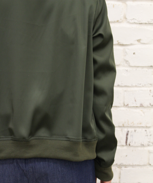 CIAOPANIC（チャオパニック）の「【Ciaopanic】サテンＺＩＰブルゾン（ブルゾン・レディース・ブラック/カーキ/ブルー・FREE）」の7枚目の写真