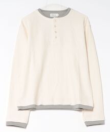 ATELANE /フェイクレイヤードヘンリーネック