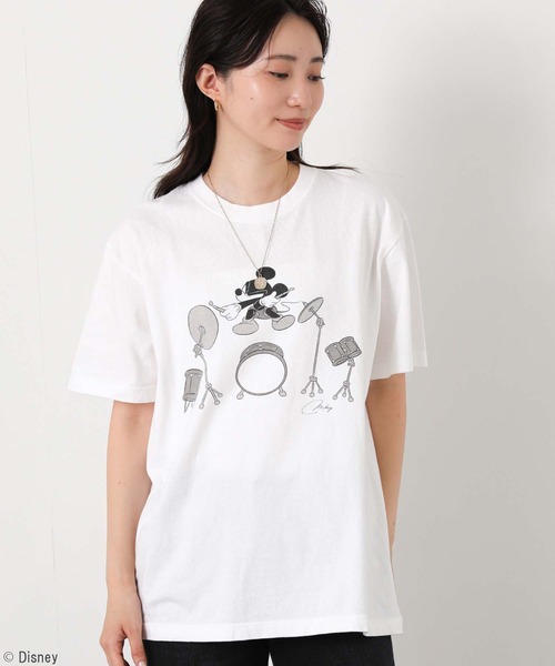GOOD ROCK SPEED(グッドロックスピード)の「MICKEYドラムカットソー(Tシャツ/カットソー・レディース・ホワイト・FREE)」の11枚目の写真