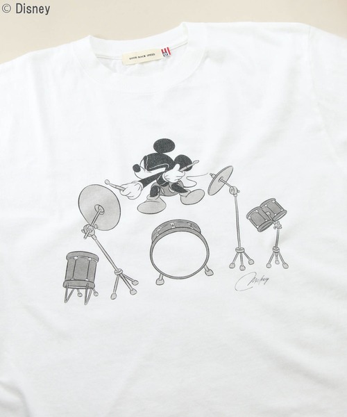 GOOD ROCK SPEED(グッドロックスピード)の「MICKEYドラムカットソー(Tシャツ/カットソー・レディース・ホワイト・FREE)」の18枚目の写真