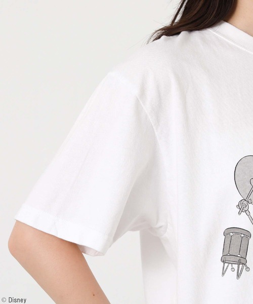 GOOD ROCK SPEED(グッドロックスピード)の「MICKEYドラムカットソー(Tシャツ/カットソー・レディース・ホワイト・FREE)」の16枚目の写真
