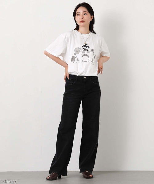GOOD ROCK SPEED(グッドロックスピード)の「MICKEYドラムカットソー(Tシャツ/カットソー・レディース・ホワイト・FREE)」の2枚目の写真