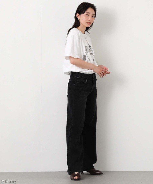 GOOD ROCK SPEED(グッドロックスピード)の「MICKEYドラムカットソー(Tシャツ/カットソー・レディース・ホワイト・FREE)」の5枚目の写真