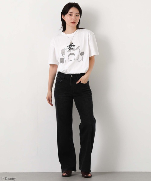 GOOD ROCK SPEED(グッドロックスピード)の「MICKEYドラムカットソー(Tシャツ/カットソー・レディース・ホワイト・FREE)」の6枚目の写真