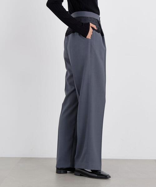 N.(N. Natural Beauty Basic)(エヌエヌナチュラルビューティーベーシック)の「ウエストレースドッキングパンツ(その他パンツ・レディース・ブラウン系その他/グレー系その他・MEDIUM/P/S)」の22枚目の写真