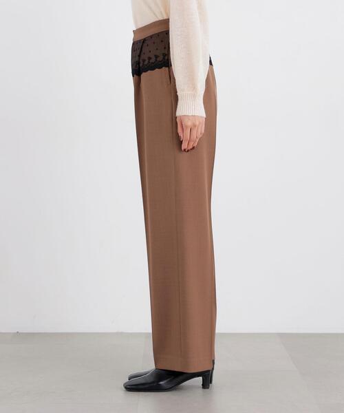 N.(N. Natural Beauty Basic)(エヌエヌナチュラルビューティーベーシック)の「ウエストレースドッキングパンツ(その他パンツ・レディース・ブラウン系その他/グレー系その他・MEDIUM/P/S)」の15枚目の写真
