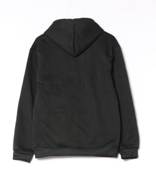Burner(バーナー)の「【Cr+ov(クローヴ)】裏起毛 ジップアップ フーディ ミドル丈 cro-hoodie-9-14【RBTS】(パーカー・メンズ・グレー/ブラック・FREE)」の3枚目の写真