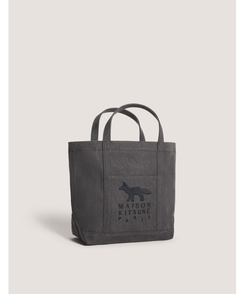 Maison Kitsune（メゾンキツネ）の「PROFILE FOX SMALL TOTE（トートバッグ・メンズ・ブラック系その他・U）」の3枚目の写真