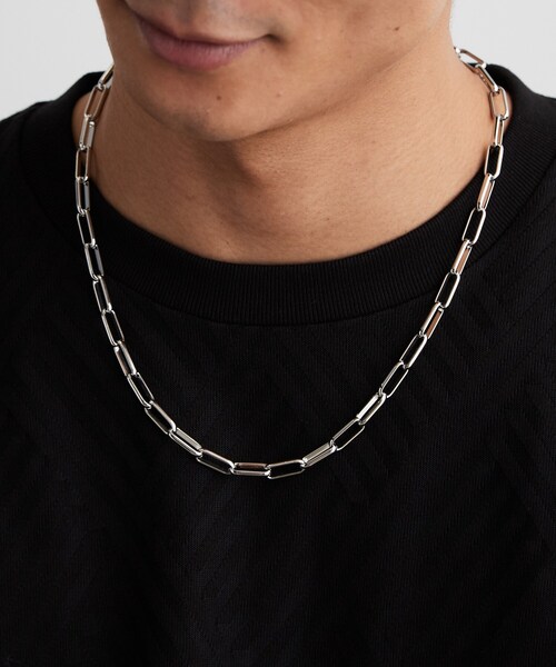 THE SHOP TK (ザ ショップ ティーケー )の「アソートチェーンネックレス(ネックレス・メンズ・シルバー/シルバー系・00)」の6枚目の写真