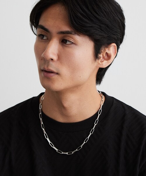 THE SHOP TK (ザ ショップ ティーケー )の「アソートチェーンネックレス(ネックレス・メンズ・シルバー/シルバー系・00)」の7枚目の写真