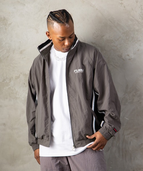 FUBU フブ M'S NYLON TRACK JACKET/ナイロントラックジャケット