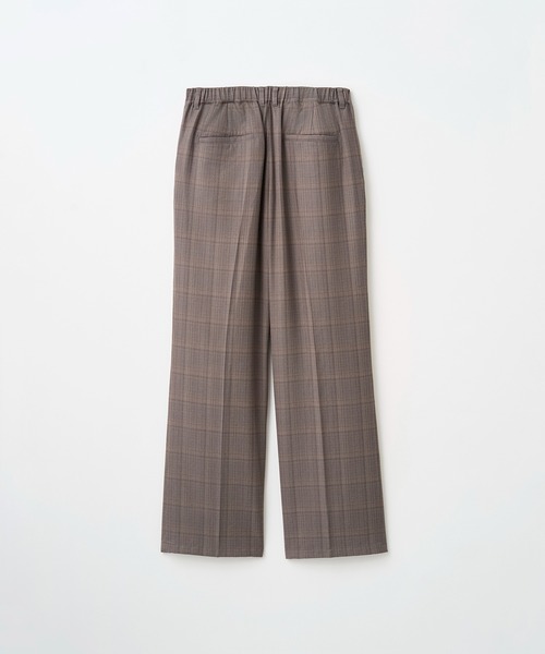 Juha(ユハ)の「CHECK STRAIGHT PANTS(スラックス・メンズ・ベージュ・2/3/4)」の6枚目の写真