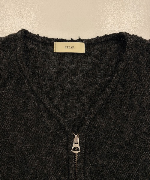 別注 STONE WALL CARDIGAN（カーディガン/ボレロ）｜STEAF（スティーフ