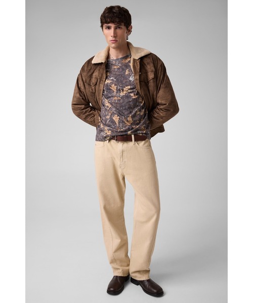 GUESS JEANS（ゲスジーンズ）の「GUESS JEANS Jean Co. LS Tee Tシャツ 長袖 ロンT（Tシャツ/カットソー・メンズ・グリーン系カモフラージュ・LARGE/MEDIUM/SMALL/XX-LARGE/X-LARGE）」の3枚目の写真