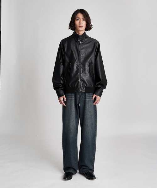 SINSS（シンス）の「Washed straight denim / ウォッシュストレートデニム（デニムパンツ・メンズ・ブルー/インディゴブルー/ブラック・LARGE/MEDIUM/SMALL/X-SMALL）」の18枚目の写真