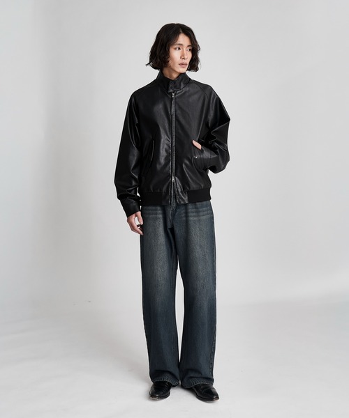 SINSS（シンス）の「Washed straight denim / ウォッシュストレートデニム（デニムパンツ・メンズ・ブルー/インディゴブルー/ブラック・LARGE/MEDIUM/SMALL/X-SMALL）」の19枚目の写真