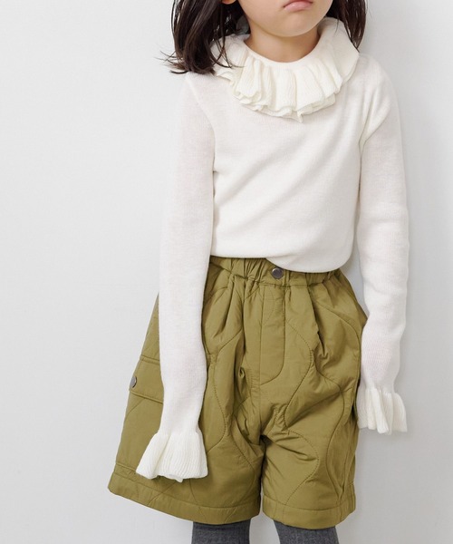 LOWRYS FARM(ローリーズファーム)の「フリルプルオーバー 1042850(ニット/セーター・キッズ・ブラック/イエロー/アイボリー・110cm/150cm/140cm/130cm/120cm)」の17枚目の写真