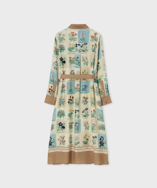 Paul Smith（ポールスミス）の「ウィメンズ "Garden Flower Scarf" シャツワンピース / 265203 683D（ワンピース・レディース・アイボリー・40）」の3枚目の写真