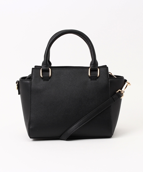 one after another NICE CLAUP（ワンアフターアナザーナイスクラップ）の「【non-no4月号掲載　ナイスクラップ】カクシボミニショルダーＢＡＧ（ショルダーバッグ・レディース・ベージュ/ブラック/ピンク・FREE）」の2枚目の写真