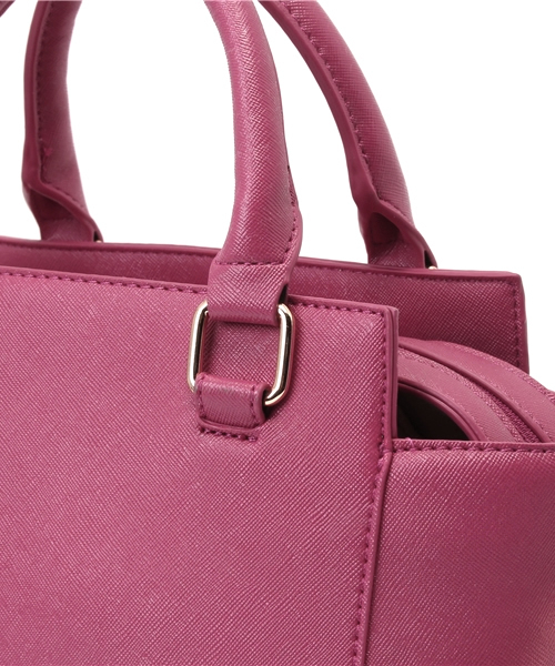 one after another NICE CLAUP（ワンアフターアナザーナイスクラップ）の「【non-no4月号掲載　ナイスクラップ】カクシボミニショルダーＢＡＧ（ショルダーバッグ・レディース・ベージュ/ブラック/ピンク・FREE）」の13枚目の写真