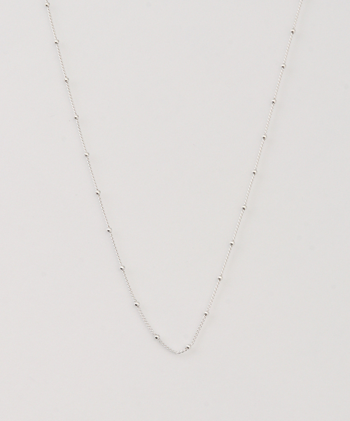 La TOTALITE(ラトータリテ)の「les bon bon/ル ボンボン botanica seed necklace(ネックレス・レディース・シルバー・FREE)」の2枚目の写真
