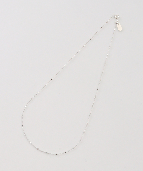 La TOTALITE(ラトータリテ)の「les bon bon/ル ボンボン botanica seed necklace(ネックレス・レディース・シルバー・FREE)」の3枚目の写真