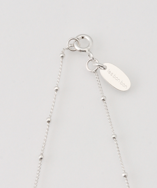 La TOTALITE(ラトータリテ)の「les bon bon/ル ボンボン botanica seed necklace(ネックレス・レディース・シルバー・FREE)」の4枚目の写真
