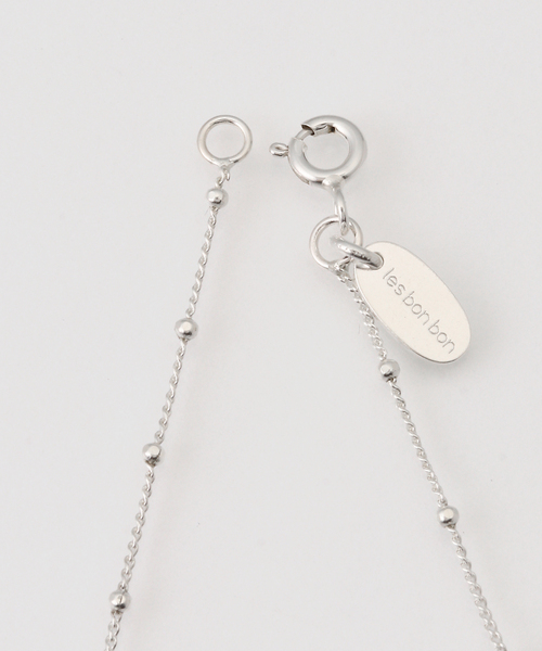 La TOTALITE(ラトータリテ)の「les bon bon/ル ボンボン botanica seed necklace(ネックレス・レディース・シルバー・FREE)」の5枚目の写真