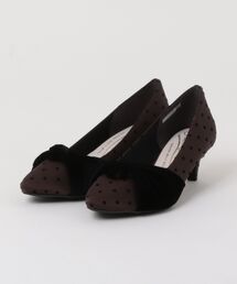 JOLI ENCORE(FR) ジョリー・アンコール  TWIST PUMPS 5 ツイストパンプス5 JE-5202 BROWN DOT