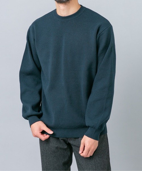 URBAN RESEARCH ROSSO MEN(アーバンリサーチロッソメン)の「『マシンウォッシャブル』コットンミラノリブニットスウェット(ニット/セーター・メンズ・グリーン系その他/チャコールグレー/ライトグレー/ブラック/ダークブラウン・X-LARGE/LARGE/MEDIUM)」の18枚目の写真